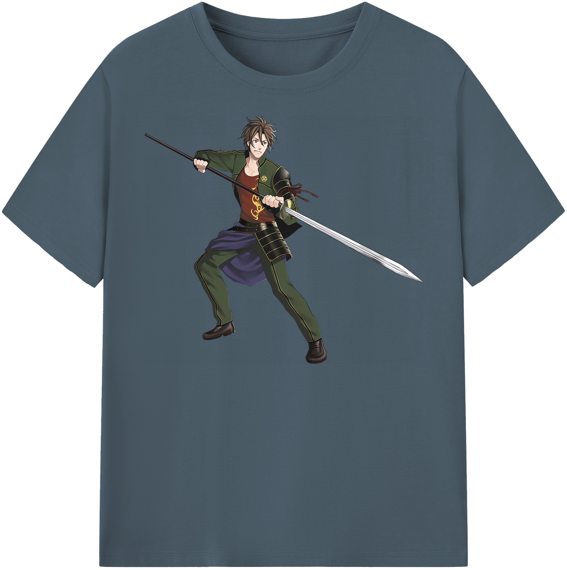 （画像用） 刀剣乱舞 Touken Ranbu 綿100％半袖Tシャツ（フロントプリント）